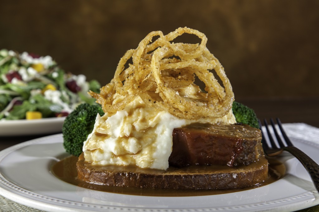 OpenFaced Meatloaf Sandwich3 EAT DRINK OC