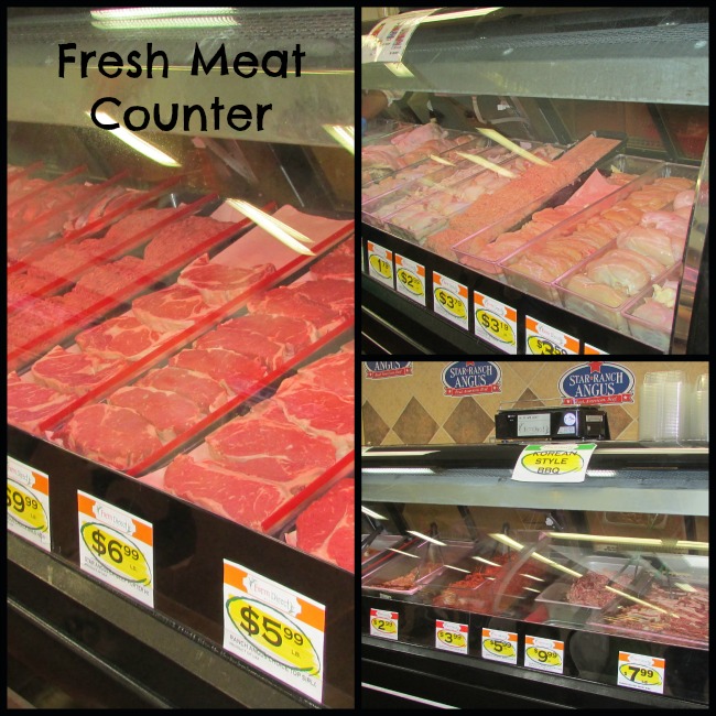 Farm Direct fresh meat counter