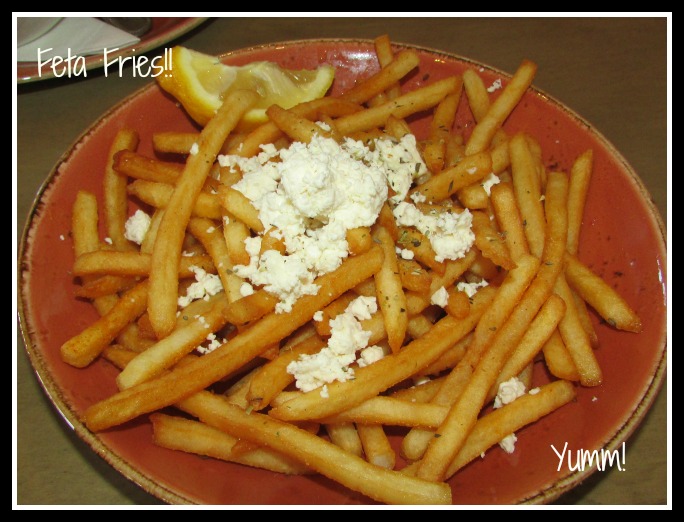 Luna Grill Feta Fries