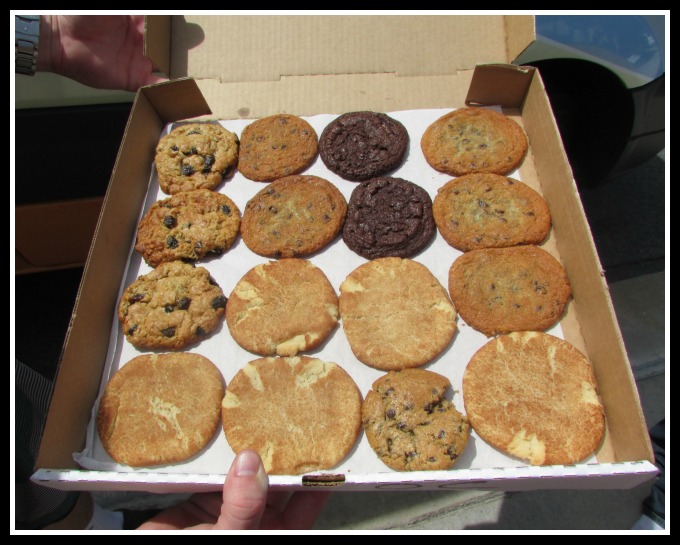 Drive Me Cookie box of cookies