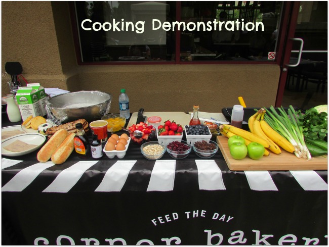 Corner Bakery Cooking Demo