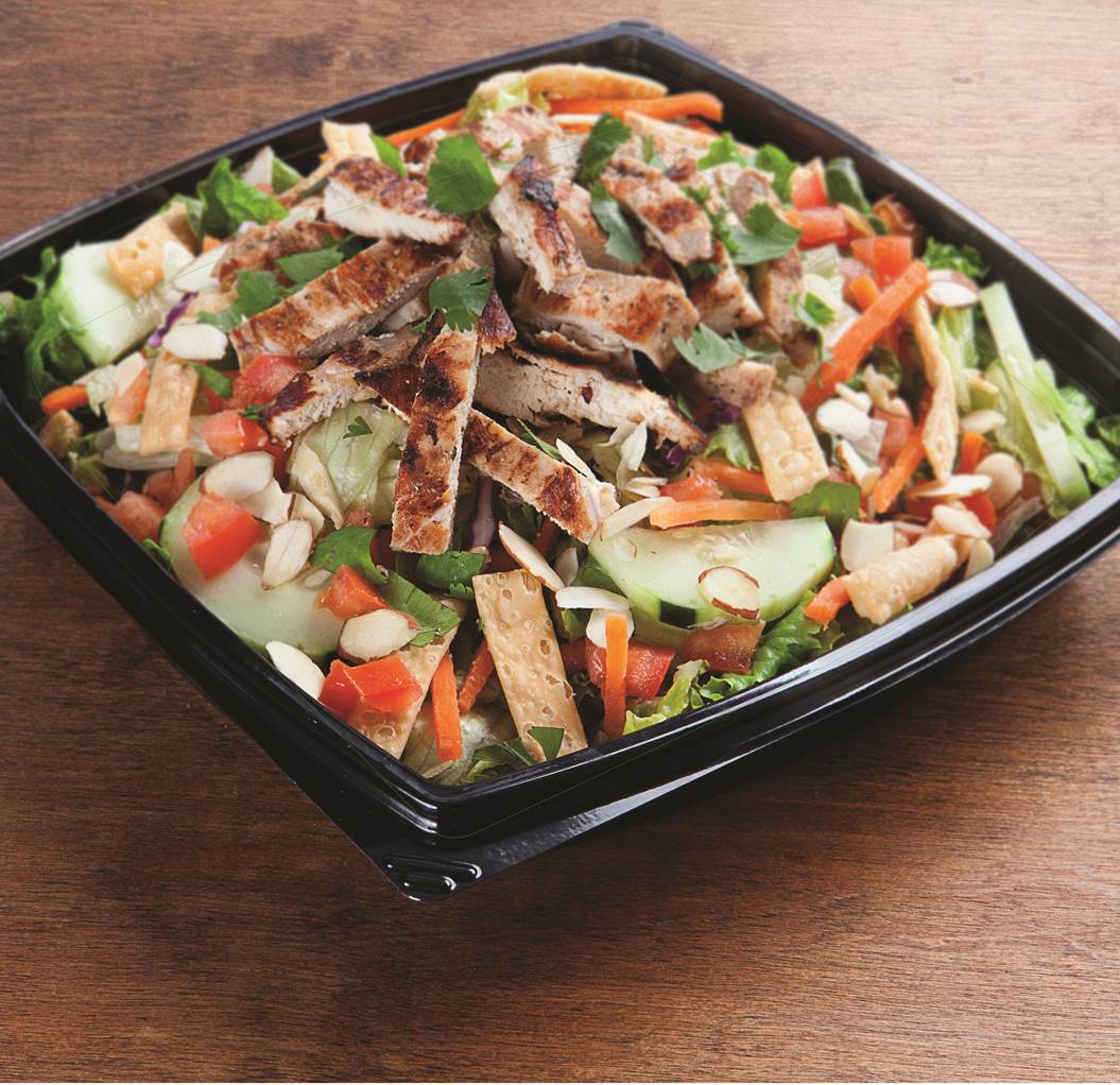 Sesame Chicken Almond Salad is Back at the Habit