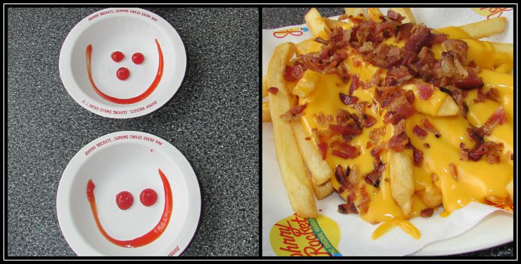 Johnny Rockets Bacon Cheese Fries