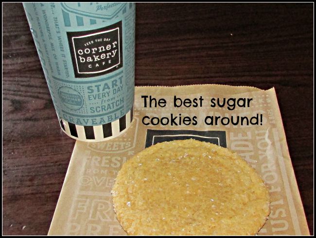 Corner Bakery sugar cookie