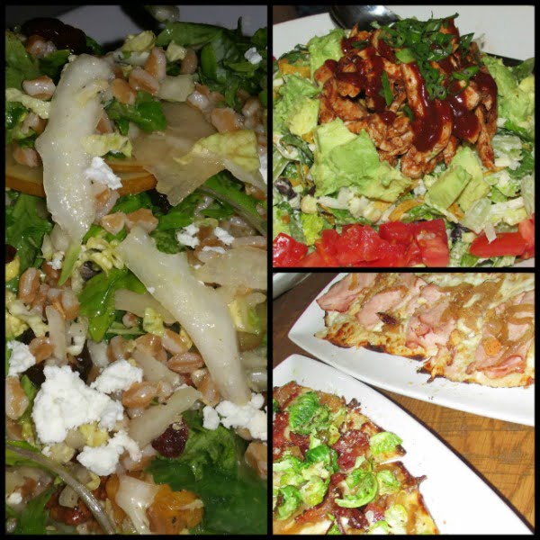 California Pizza Kitchen salads and starters